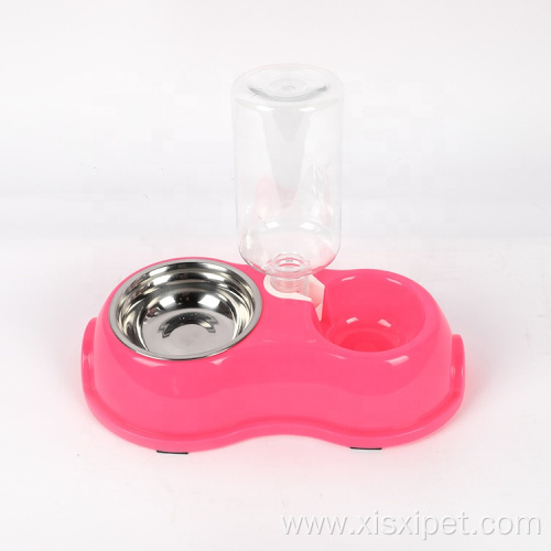 Durable Pet Food Feeder Dog Water Bottle Dispenser